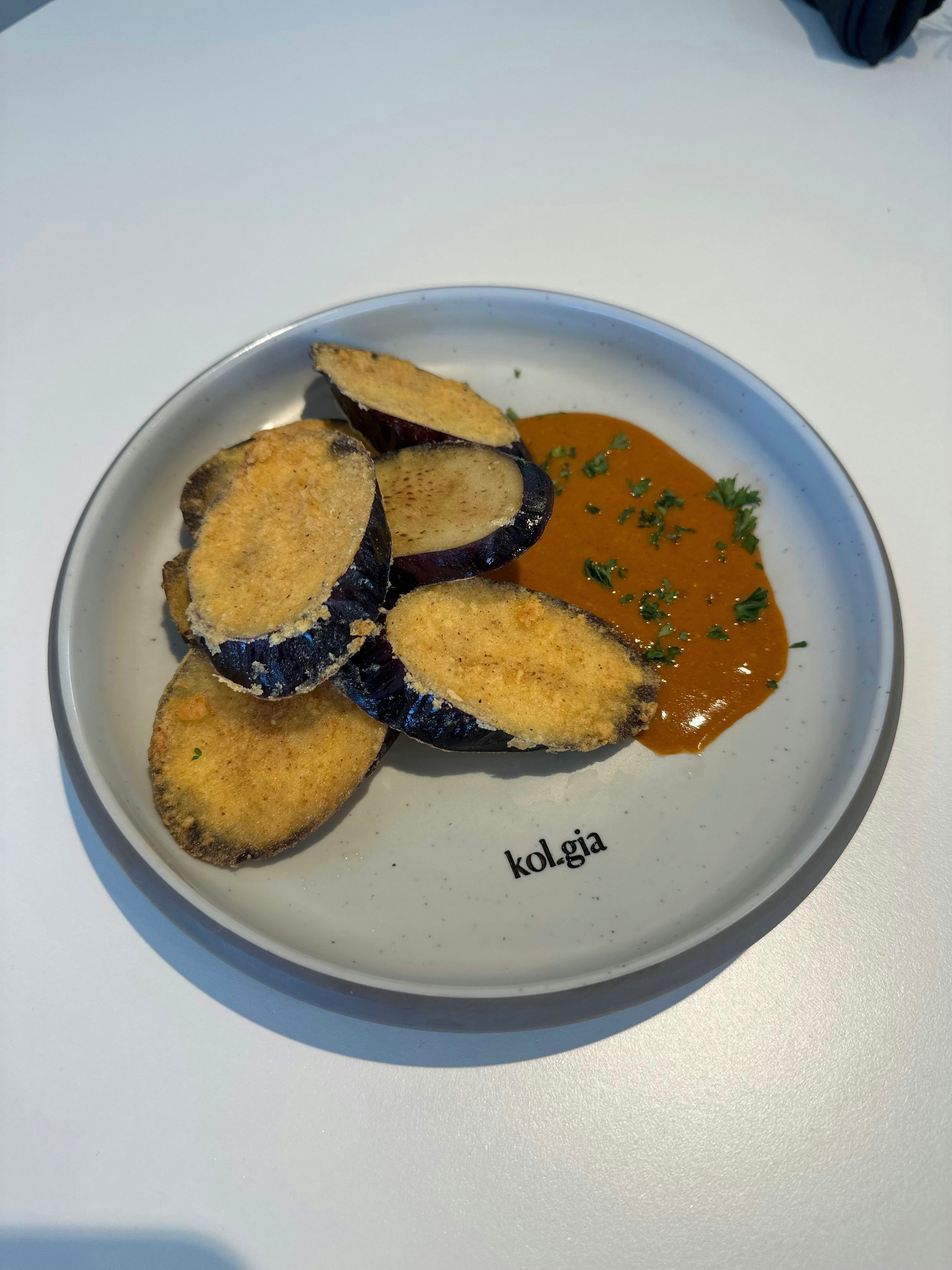 T8 . Berenjenas (Eggplant) Bravas.